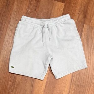 Lacoste Men's Light Gray Athletic Shorts